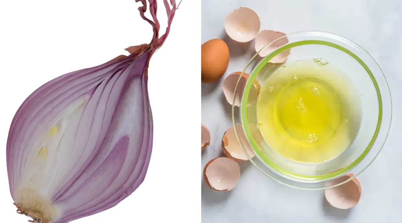 Egg and onion