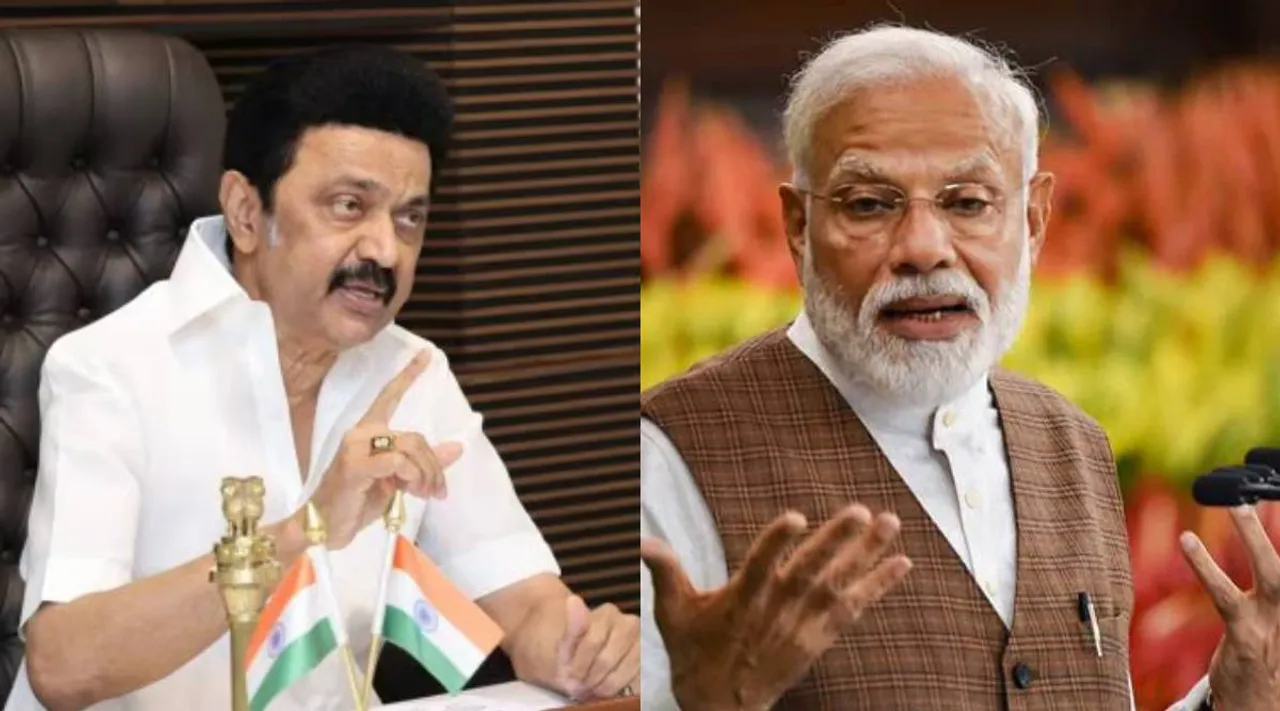 MK Stalin Modi