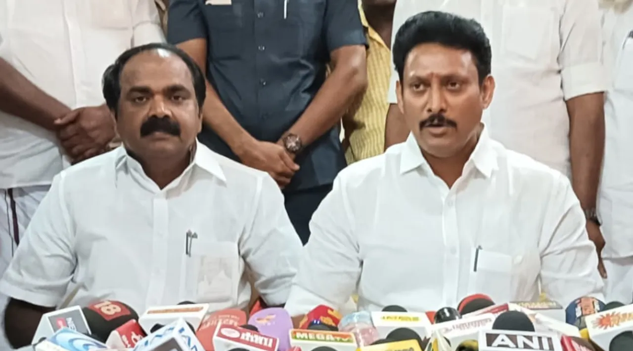 TN Minister Anbil Mahesh explains National Education Policy NEP 2025 trichy press meet Tamil News