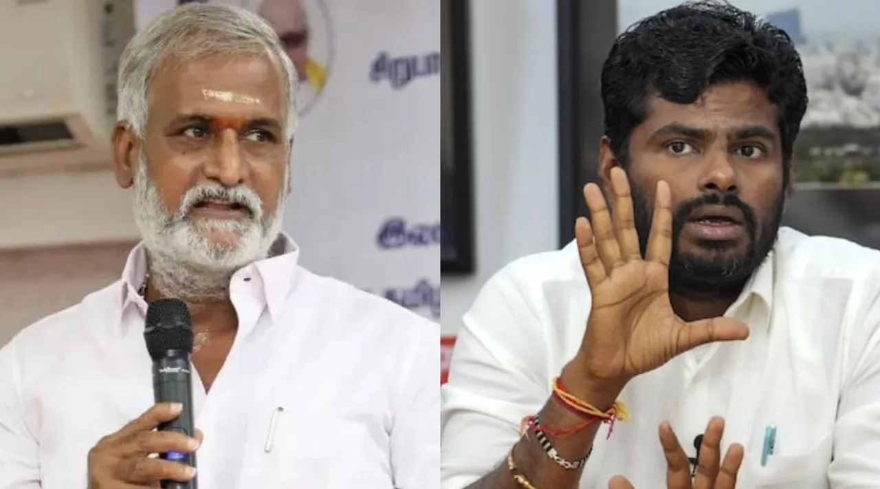 TN Minister PK Sekar Babu responds to BJP Leader Annamalai and Pon Radhakrishnan chennai press meet Tamil News