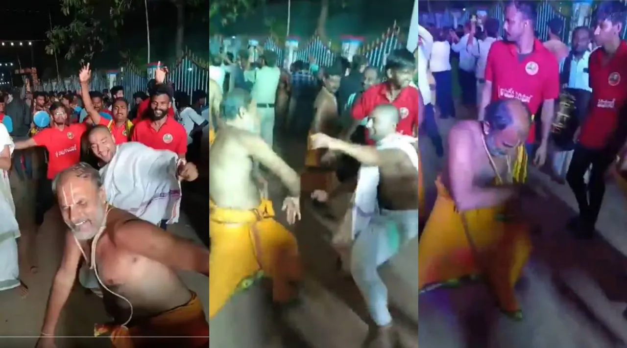 priests break dances