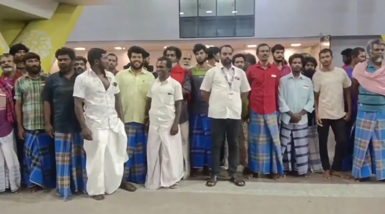 Sri Lanka RELEASED 27 Rameswaram fishermen arrived Chennai Tamil News 