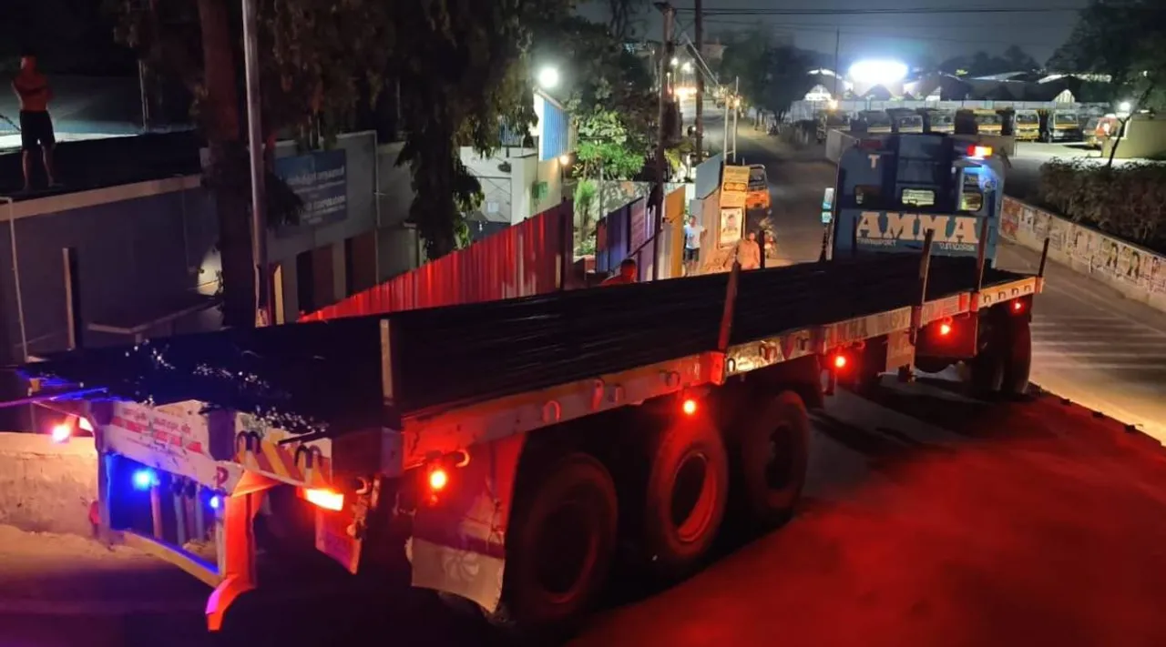 covai tarrace lorry