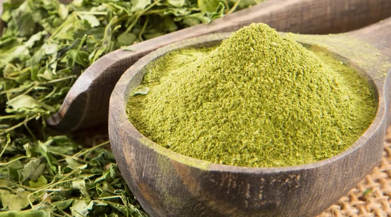 Moringa leaves powder