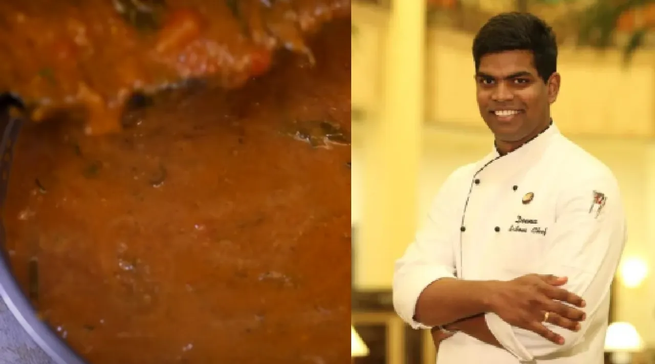 Chef Deena Thakkali Kurma Recipe in Tamil