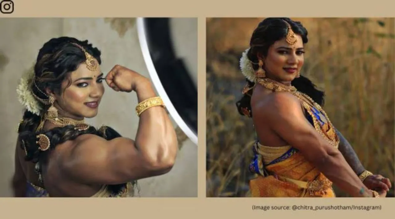 Bodybuilder bride