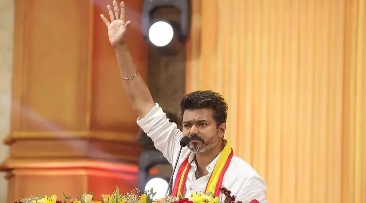 Vijay TVK International Womens Day wish attack on DMK Tamil News 