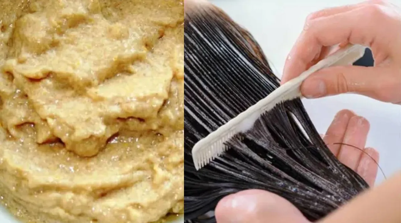 Homemade hair pack
