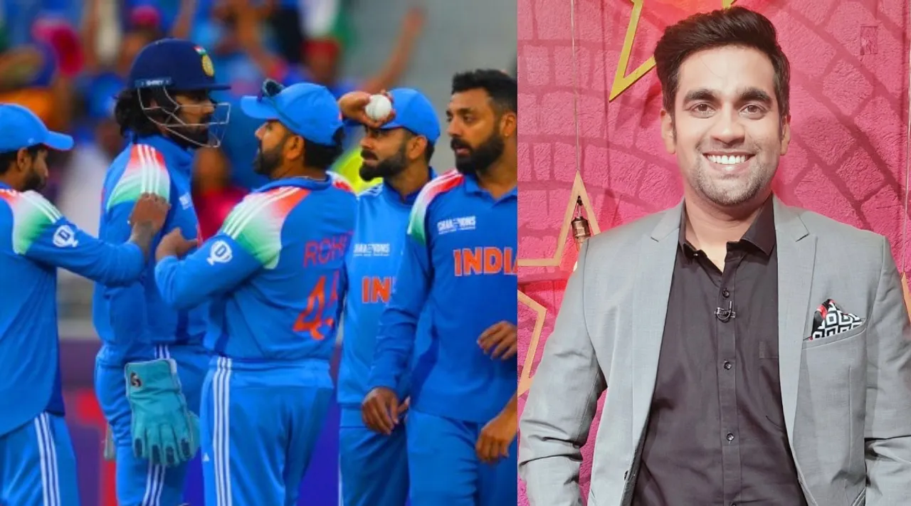 Pradeep Muthu cricket commentator on India vs New Zealand ICC Champions Trophy 2025 Final in tamil