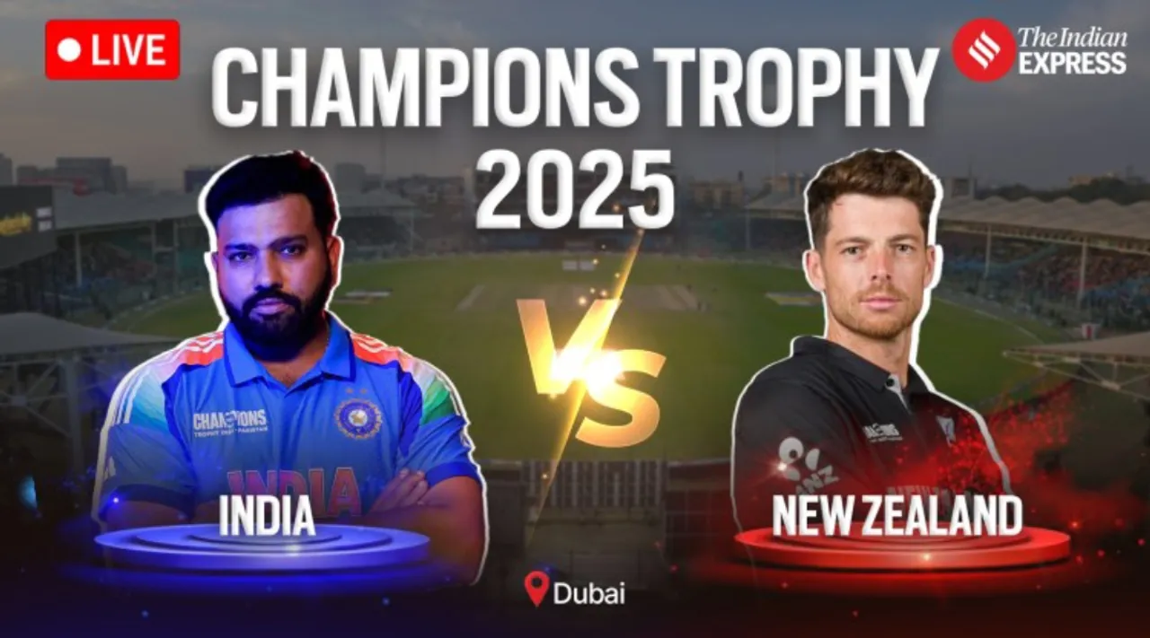 India vs New Zealand LIVE Cricket Score, Champions Trophy Final 2025