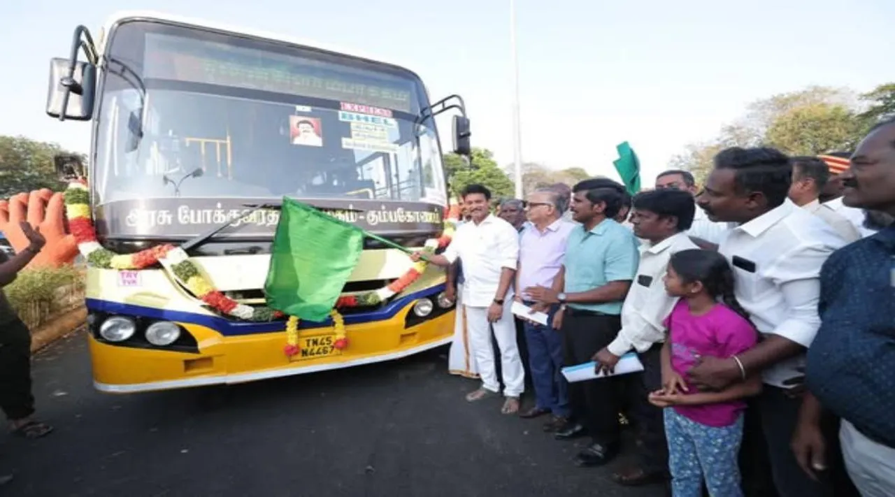 Anbil Mahesh bus