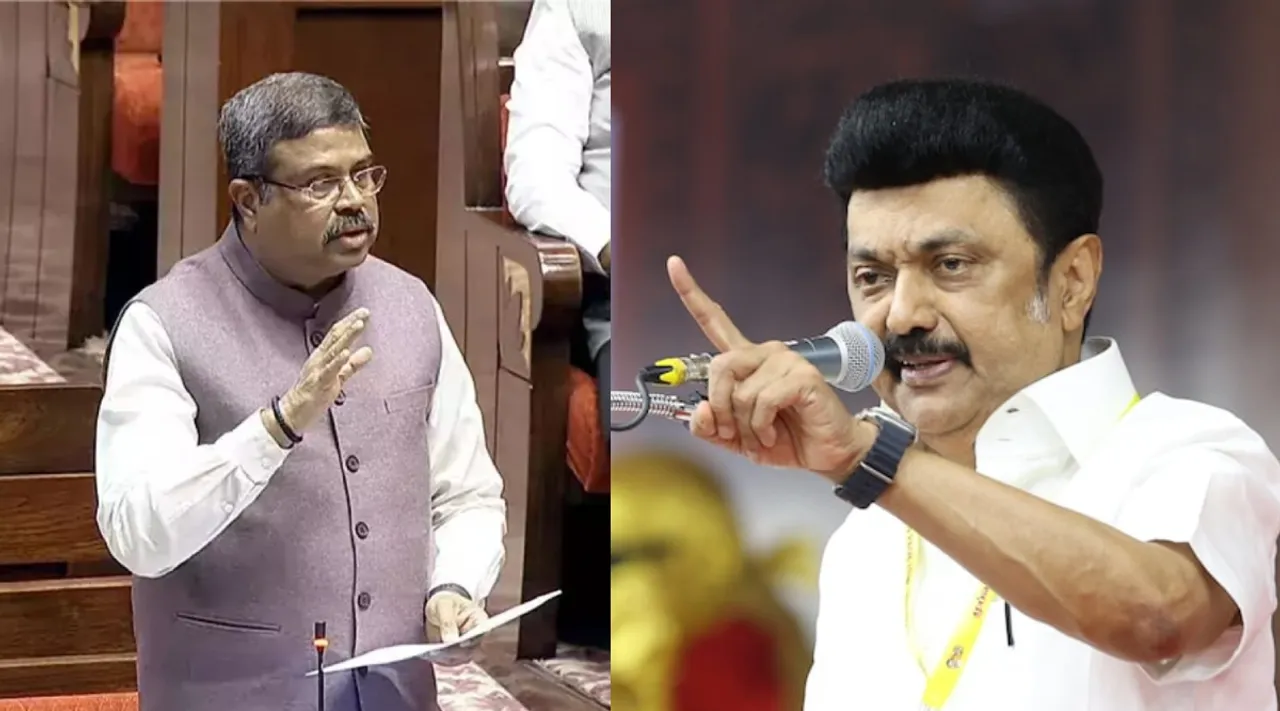 CM MK Stalin condemns Dharmendra Pradhan speech on TN MPs Tamil News