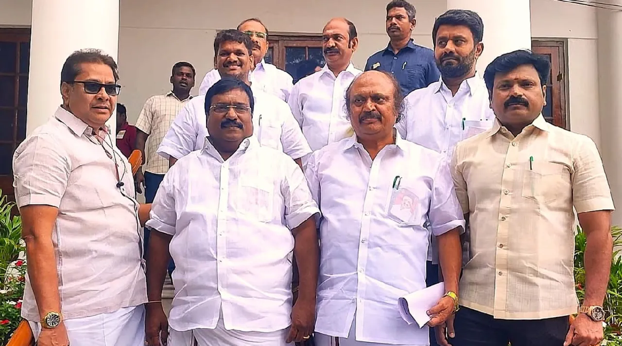 Puducherry Assembly session DMK Congress members stage walkout over Cyclone Fengal relief Tamil News