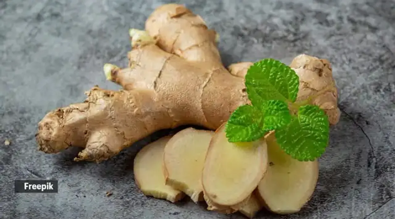 Ginger peel