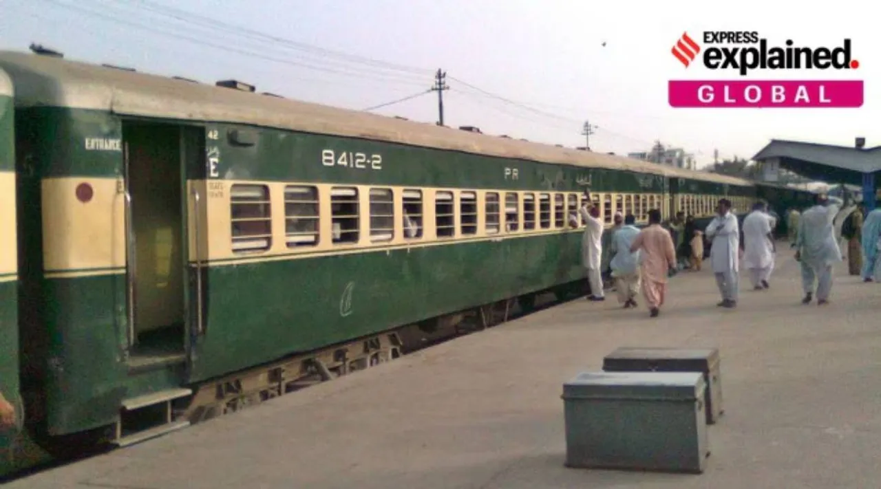 Pakistan train hijack