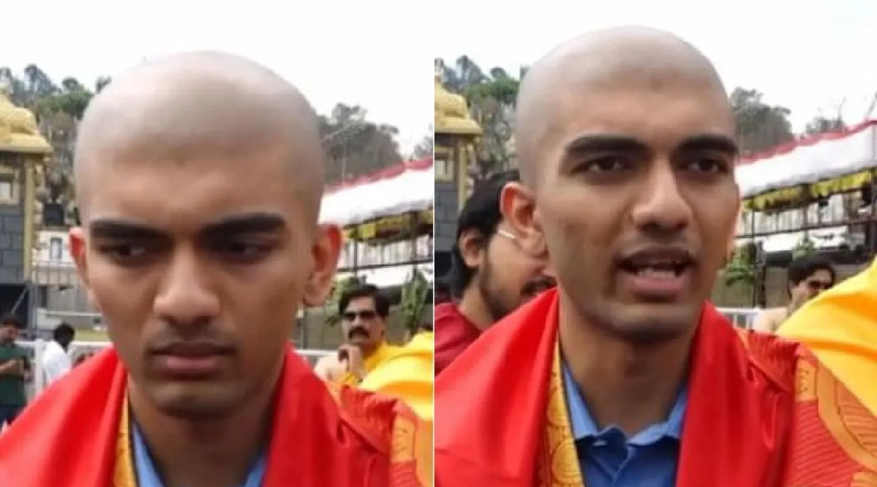 Gukesh D visits Tirupati and has head tonsured as offering to Lord Venkateswara Tamil News