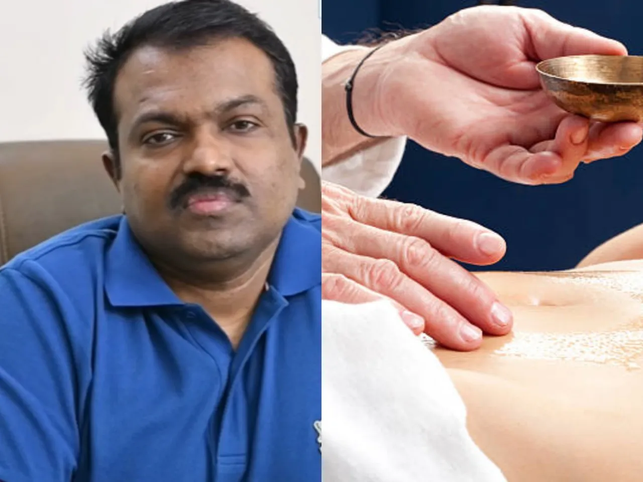 oil in navel