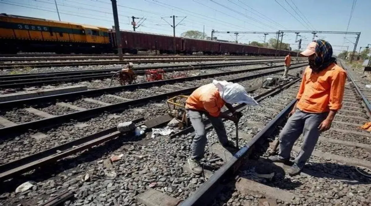 railway trak work