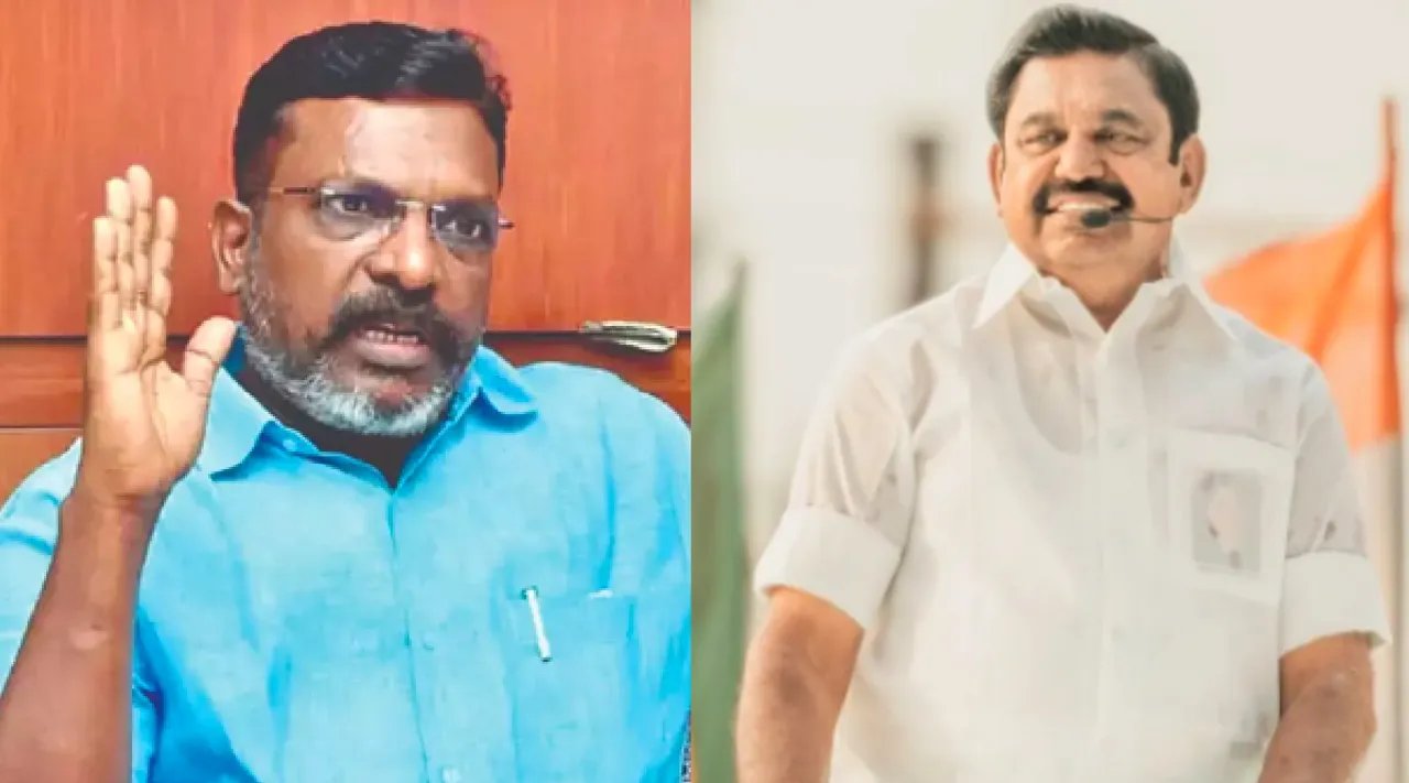 thol thirumavalavan | edappadi k. palaniswami