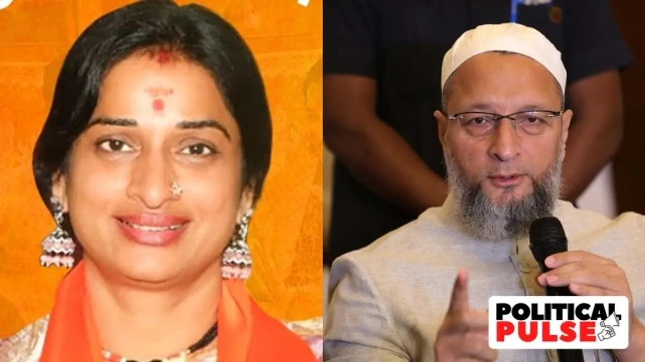 BJPs choice to take on Asaduddin Owaisi in Hyderabad Long time RSS worker mother of three
