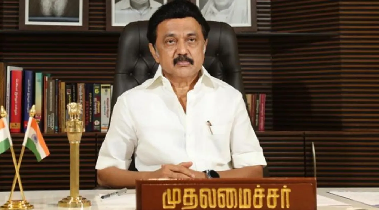 Cyclone Michaung TN CM MK Stalin gave one month salary to Relief Fund Tamil News 