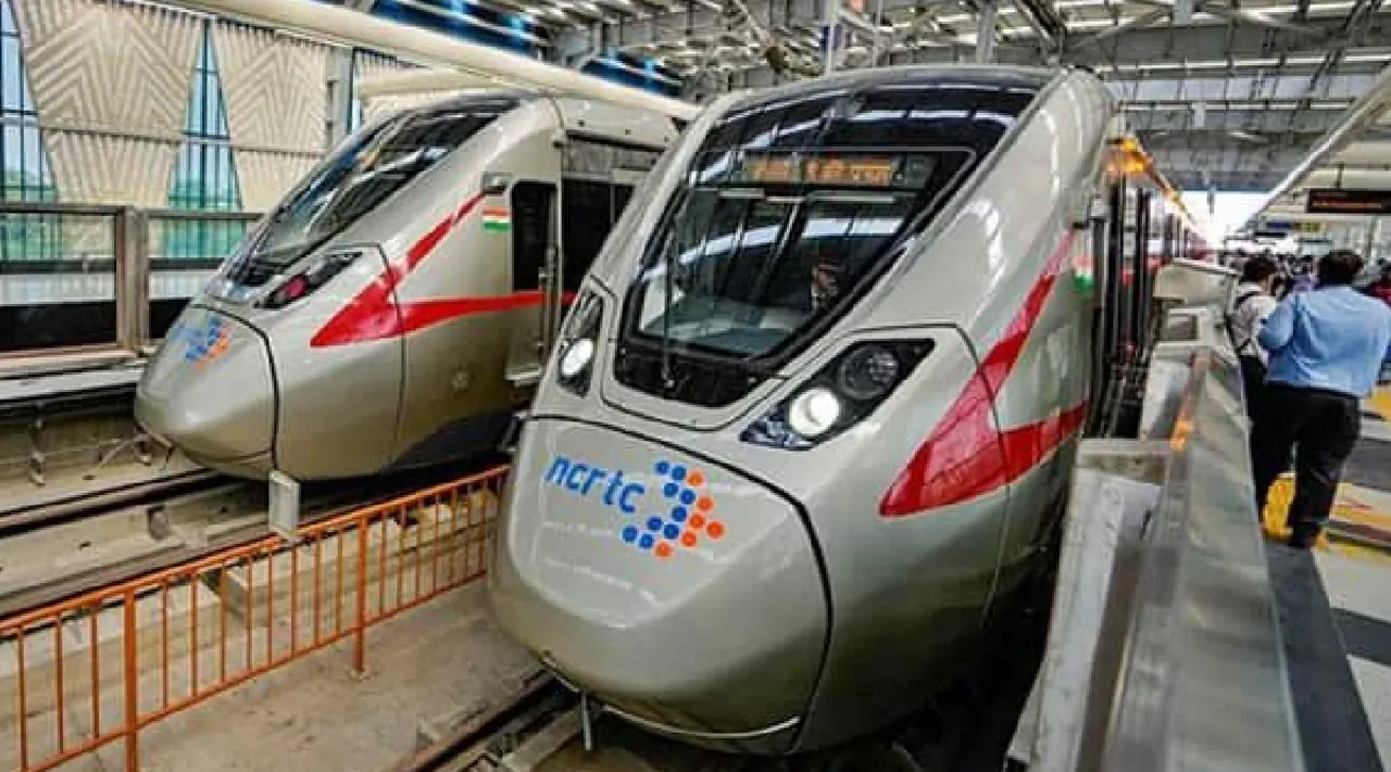 Indias first regional rapid train  Namo Bharat inaugurated by PM Modi on Friday Tamil News 