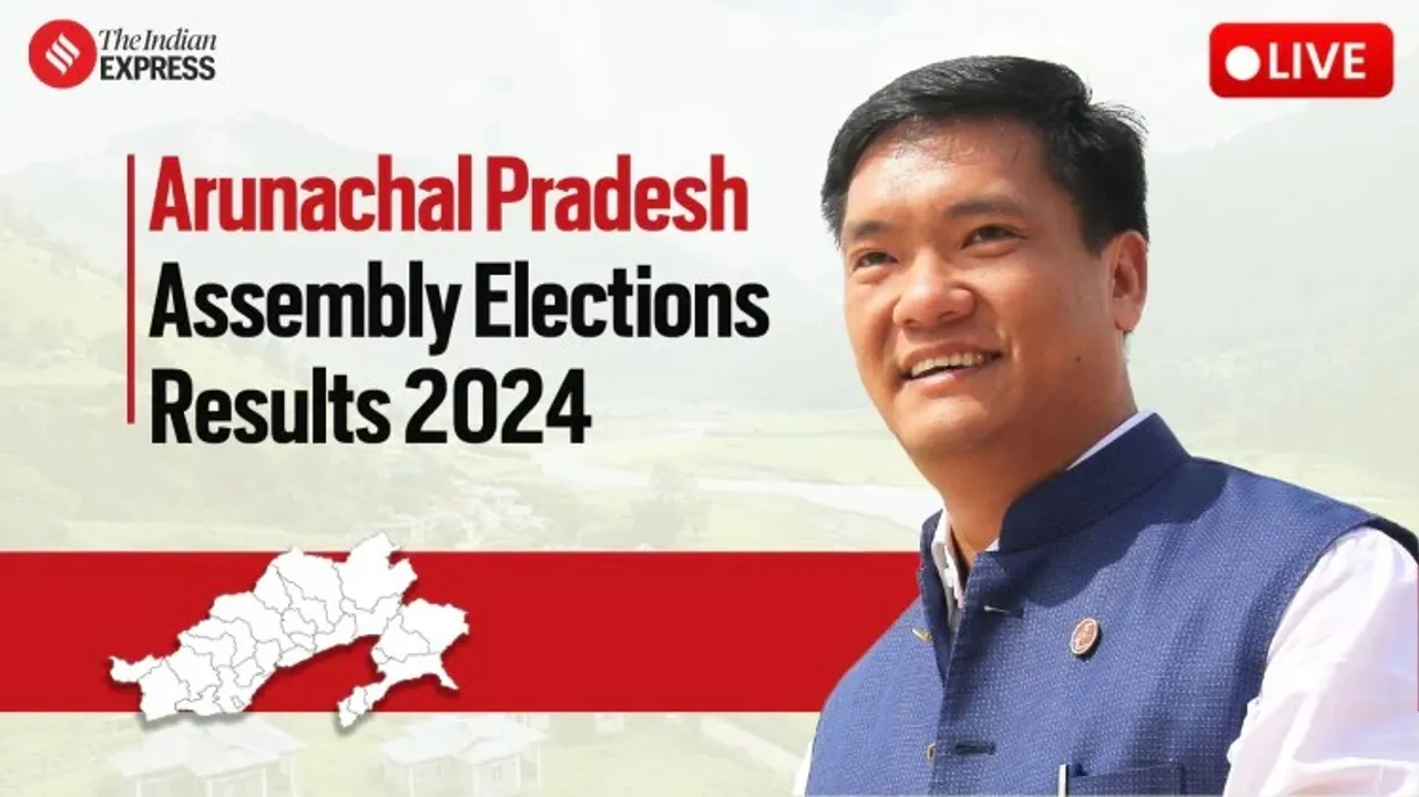 BJP returns to power in Arunachal Pradesh state outperforms 2019 polls