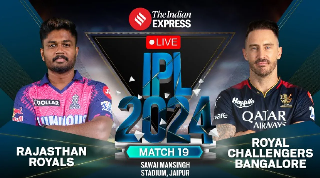 RCB vs RR LIVE Score IPL 2024 Match 19 Rajasthan Royals vs Royal Challengers Bengaluru scorecard updates Jaipur Tamil News