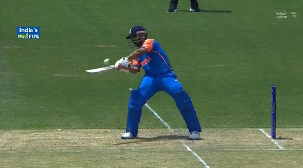 Rishabh Pants unbelievable reverse scoop shot makes bowler speechless india T20 World Cup 2024 vs Ireland video Tamil News 