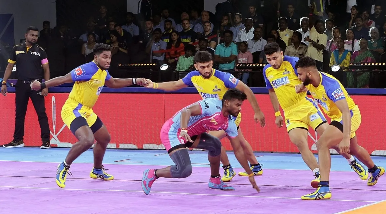 Patna Pirates vs Bengaluru Bulls and Jaipur Pink Panthers vs Tamil Thalaivas PKL Season 10 match updates in tamil 