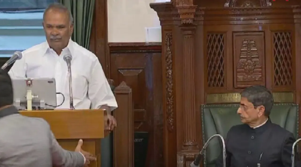 TN Assembly Session Governor RN Ravi refuses to read address Speaker Appavu Speech Tamil News 