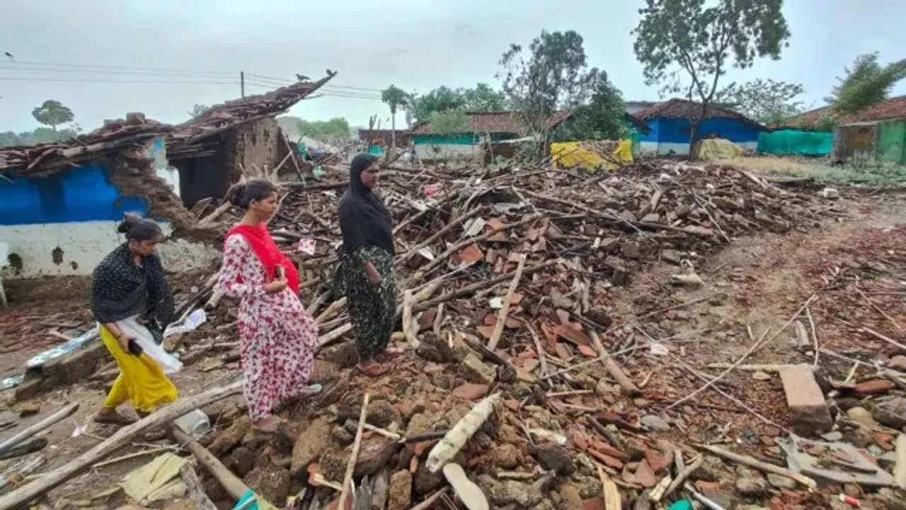 MP houses demolished