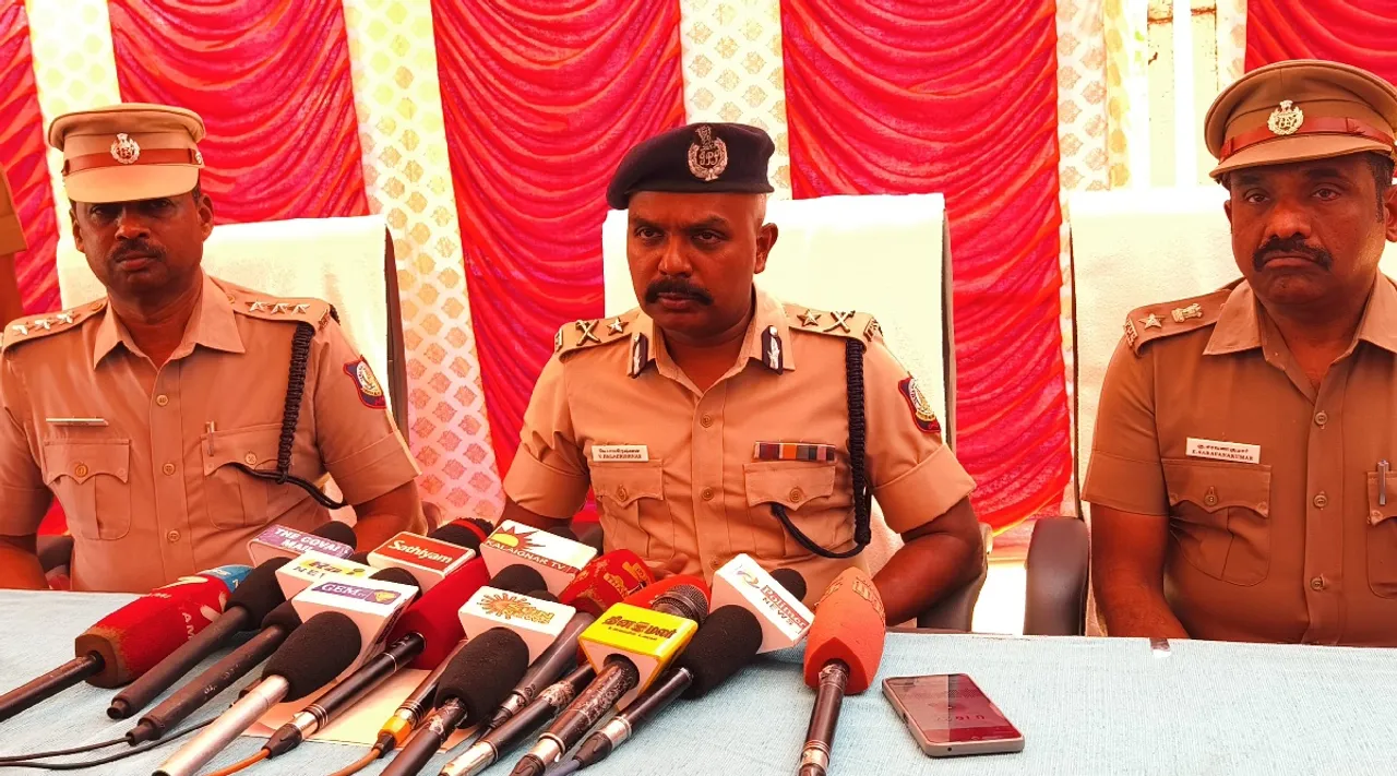 Coimbatore Police Commissioner V Balakrishnan IPS on notorious rowdy Alwin shot Tamil News 