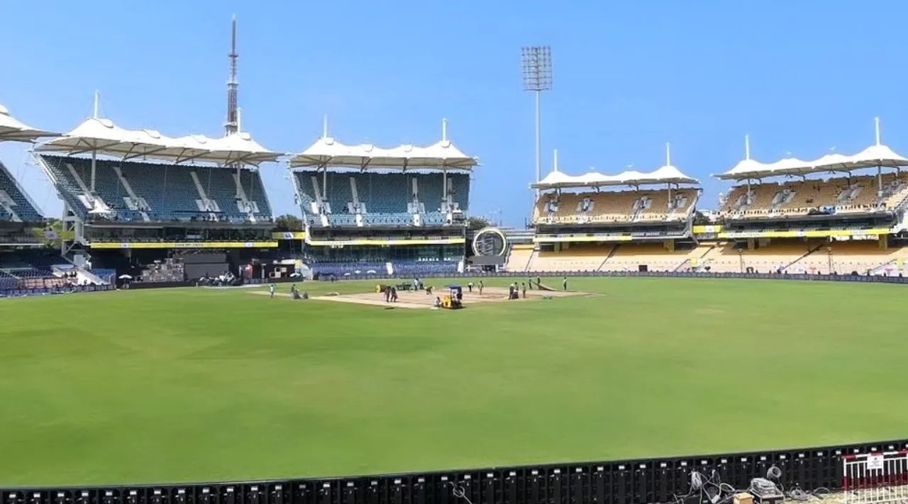 IPL 2024 CSK vs RCB MA Chidambaram Stadium Chepauk Chennai Pitch Report in Tamil