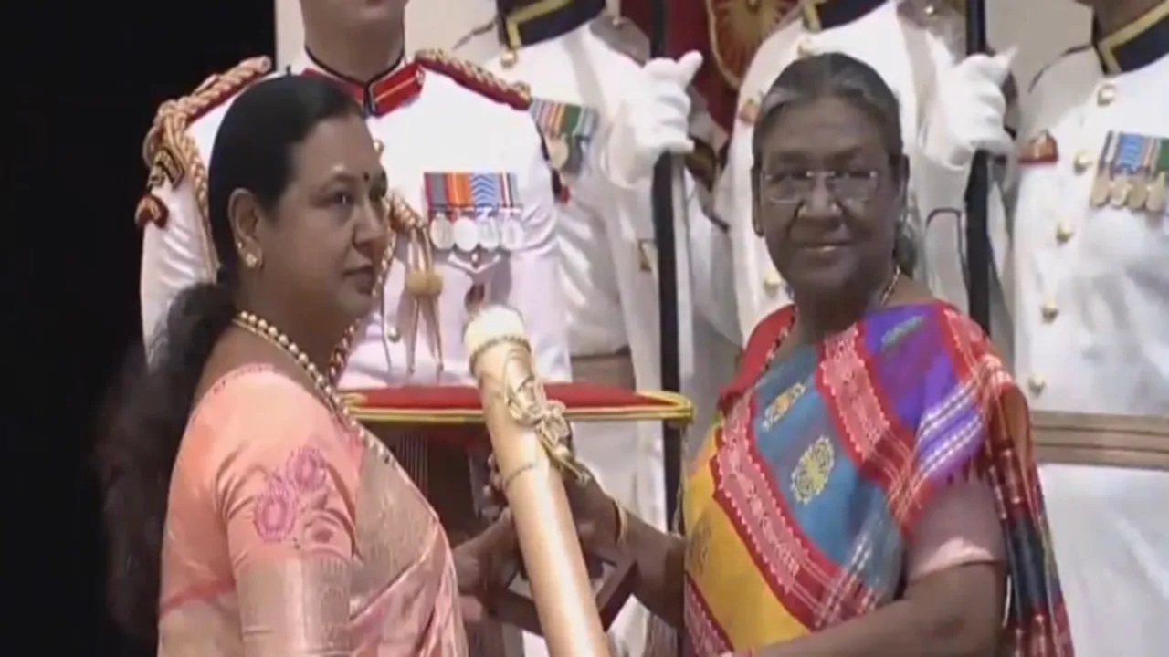 Actor Vijayakanth was awarded Padma Bhushan