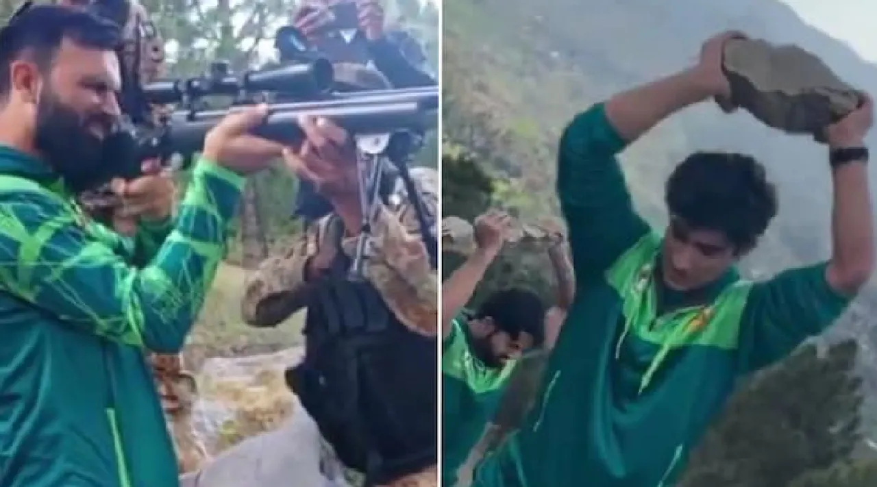 Pakistan Cricket Team Army style Training Video Sparks Hilarious Memes Tamil News 