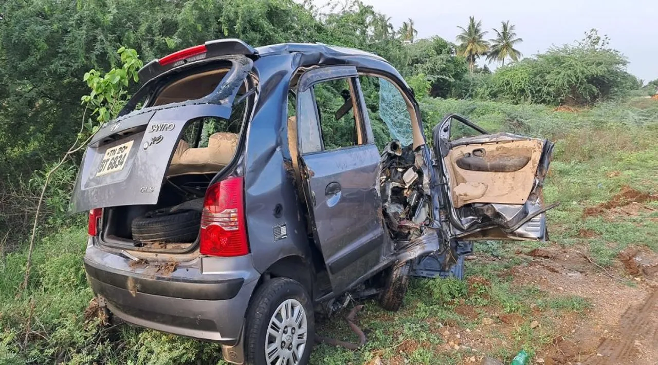 Trichy car accident