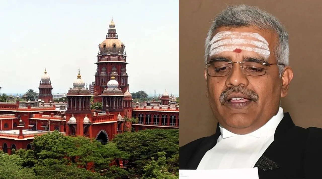 Justice Anand venkatesh Superstitious belief Statue order