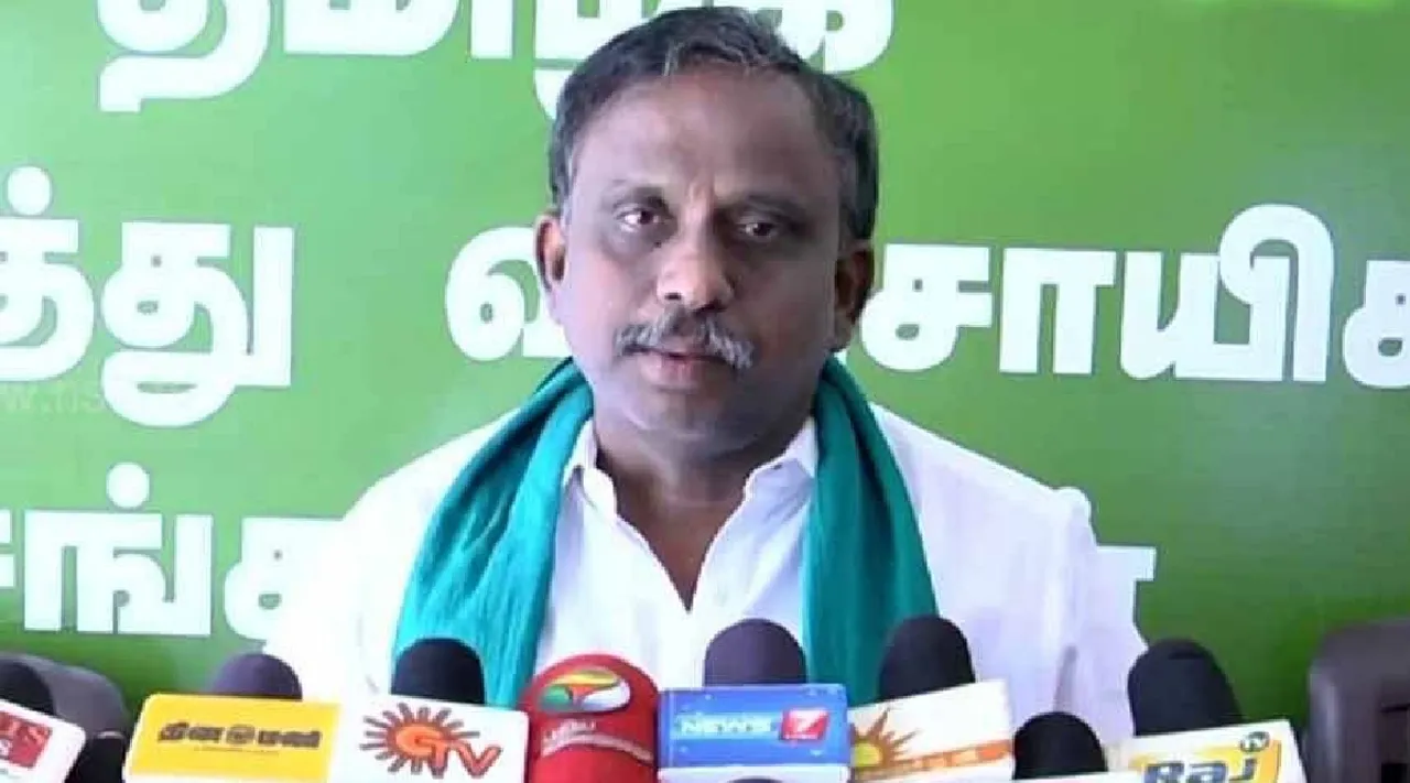 PR Pandian announce Thanjavur candidate on behalf of Cauvery Farmers Union Tamil News 