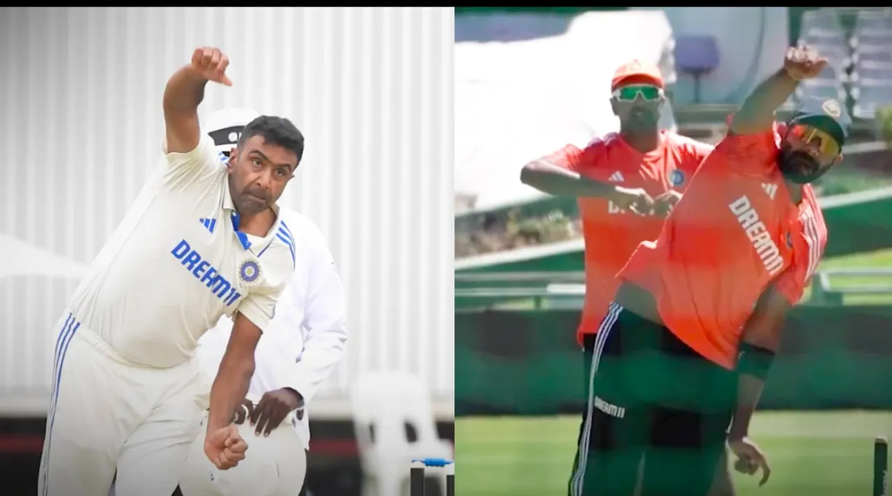 Watch video Bumrah imitates Ashwins bowling action ahead of 2nd Test vs South Africa Tamil News 