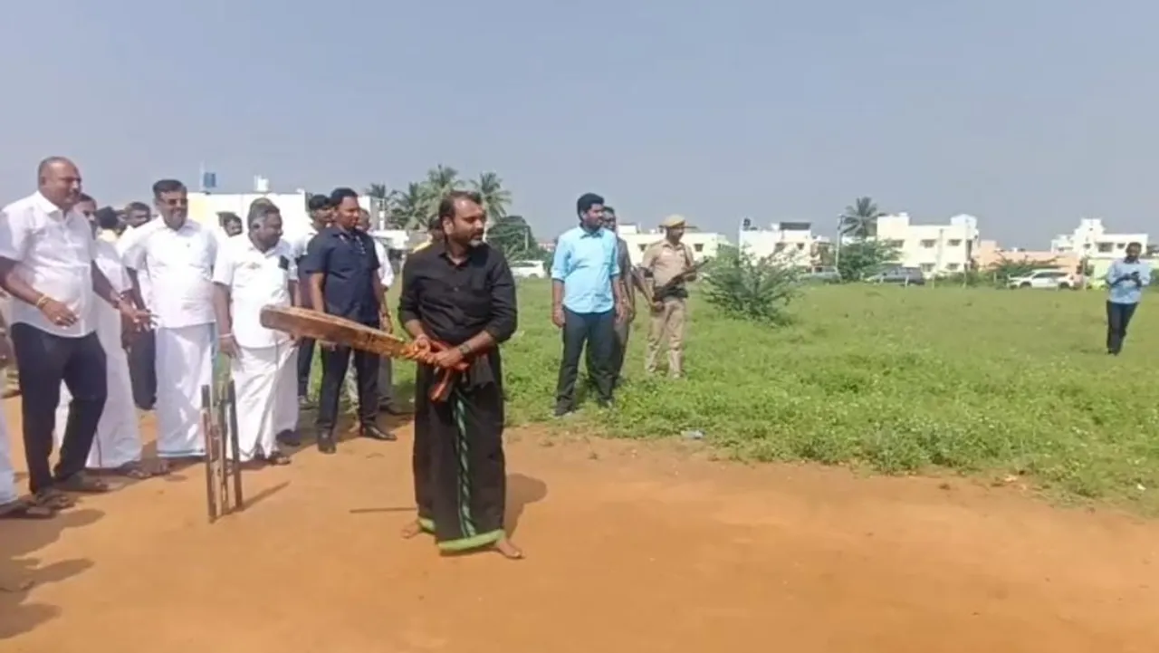  L Murugan who played cricket in coimbatore