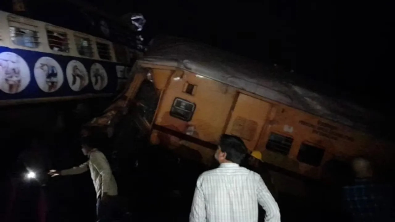 Two trains collide in Vizianagaram