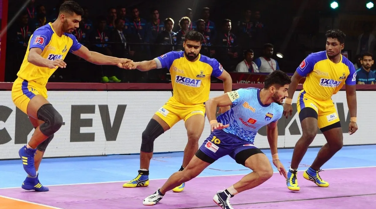 Tamil Thalaivas Becomes First Side Ever To Complete Six All Outs In Single Pro Kabaddi League Match Tamil News 