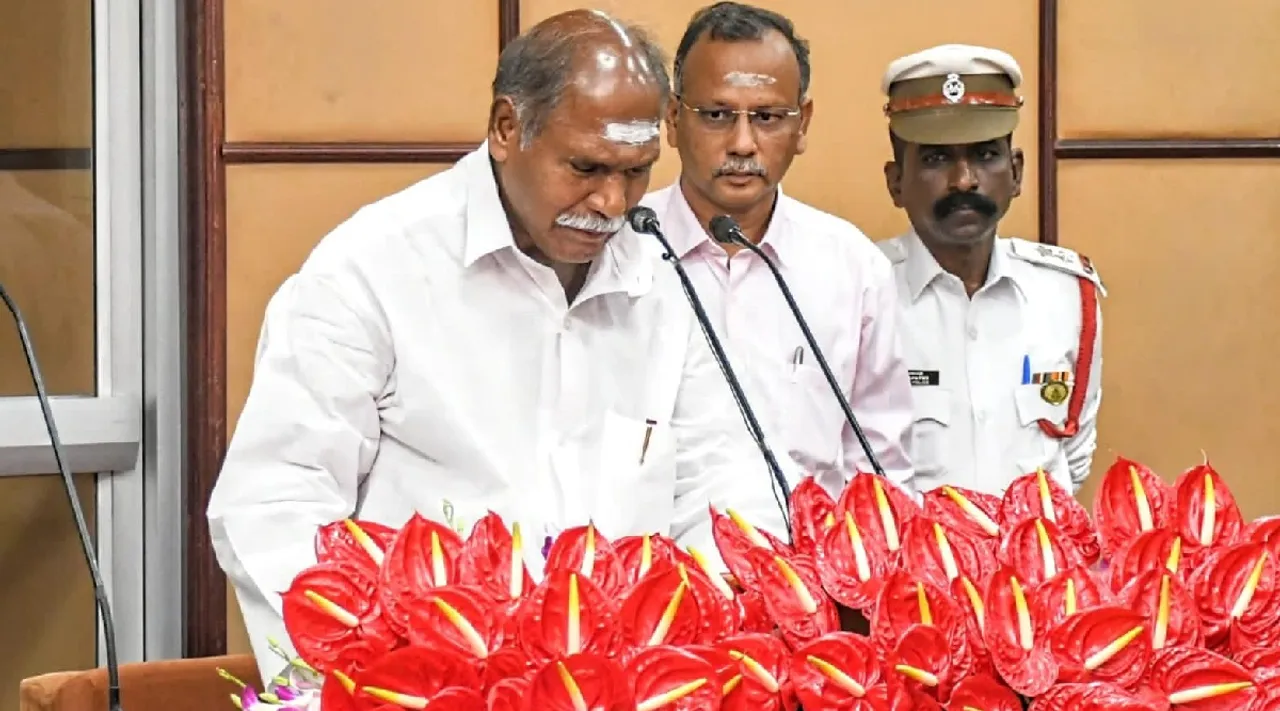 puducherry budget 2024 announcement CM N Rangaswamy Tamil News 