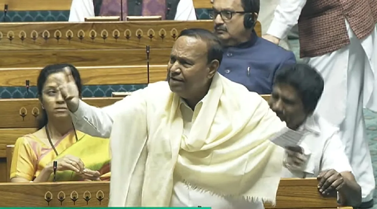 TR Baalu | Parliament Budget Session LS discusses Ayodhya Ram Temple DMK MPs walk out Tamil News 