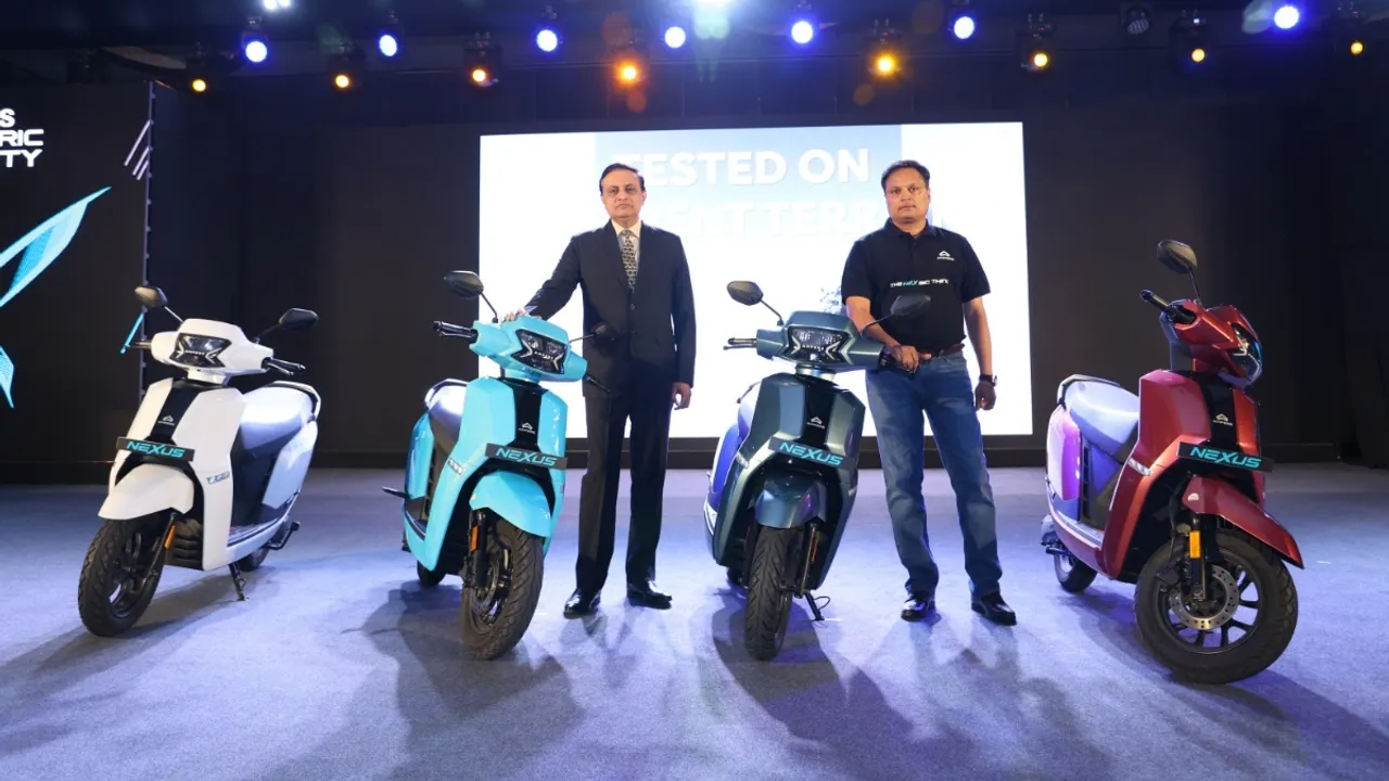 Ampere Nexus e scooter launched at Rs 1 10 lakh