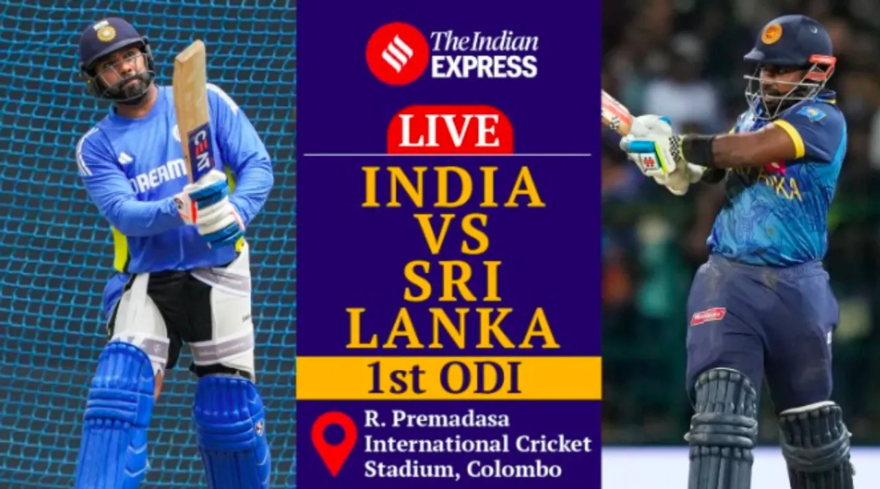 India vs Sri Lanka LIVE Score 1st ODI match today IND vs SL latest scorecard updates in tamil 