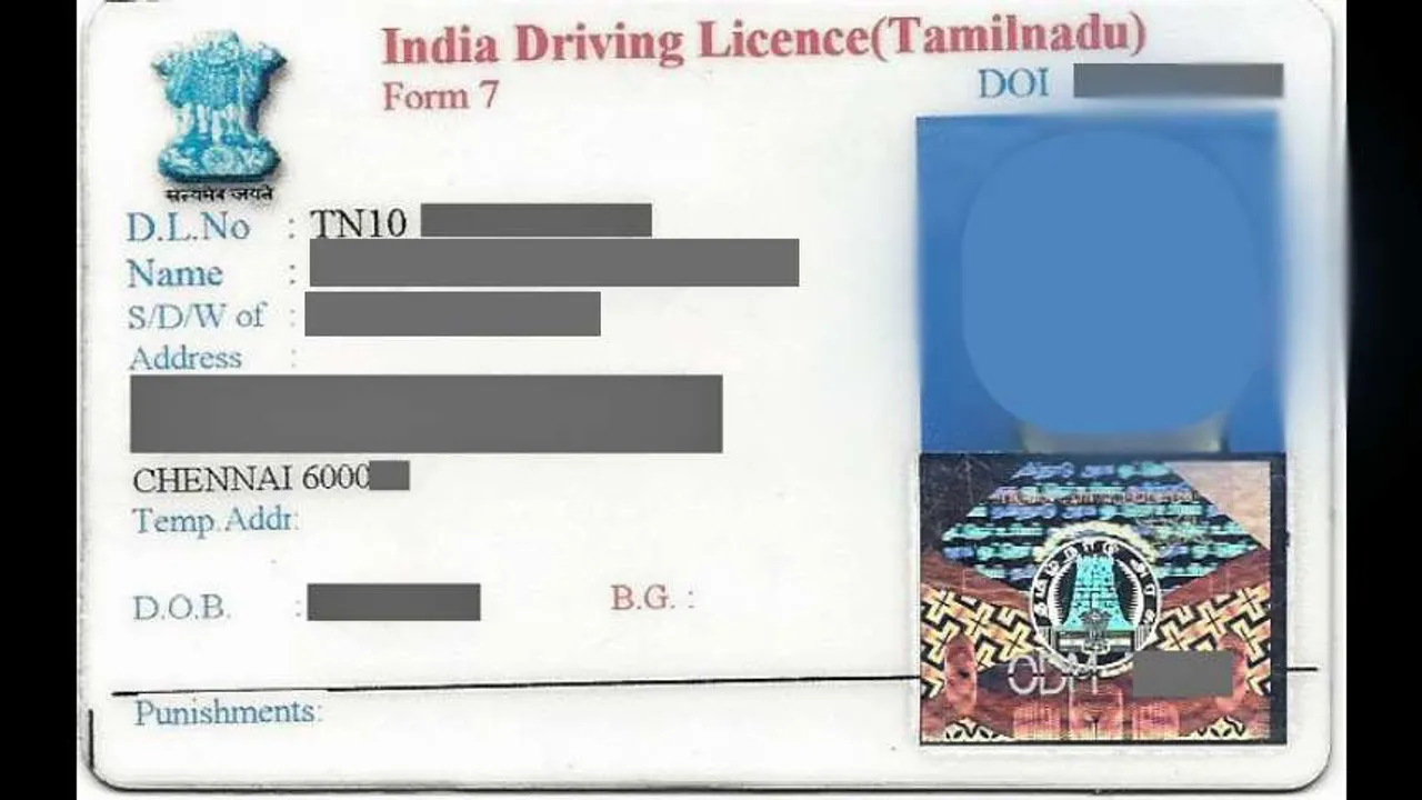Driving license 1