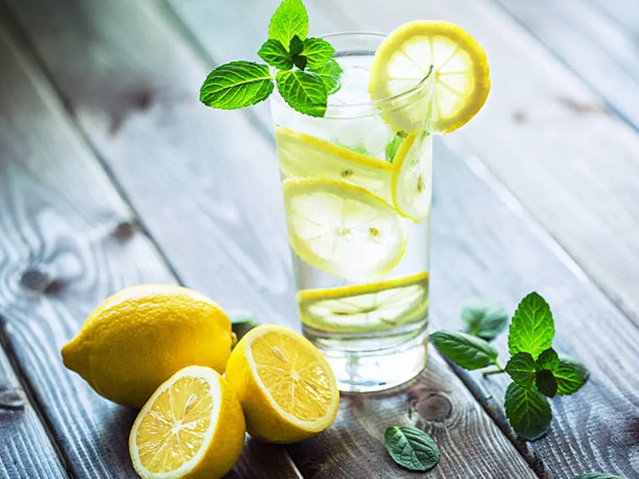 lemon water