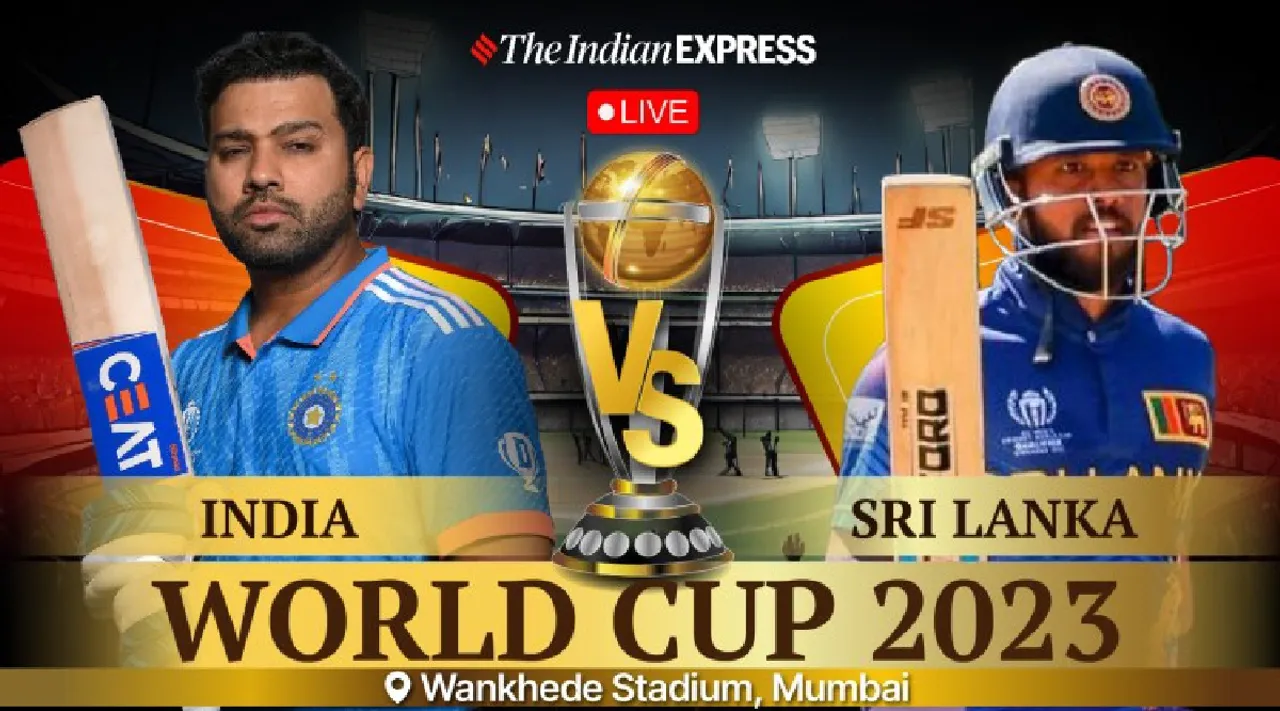  India vs Sri Lanka Live Score updates World Cup 2023 Mumbai Tamil News 